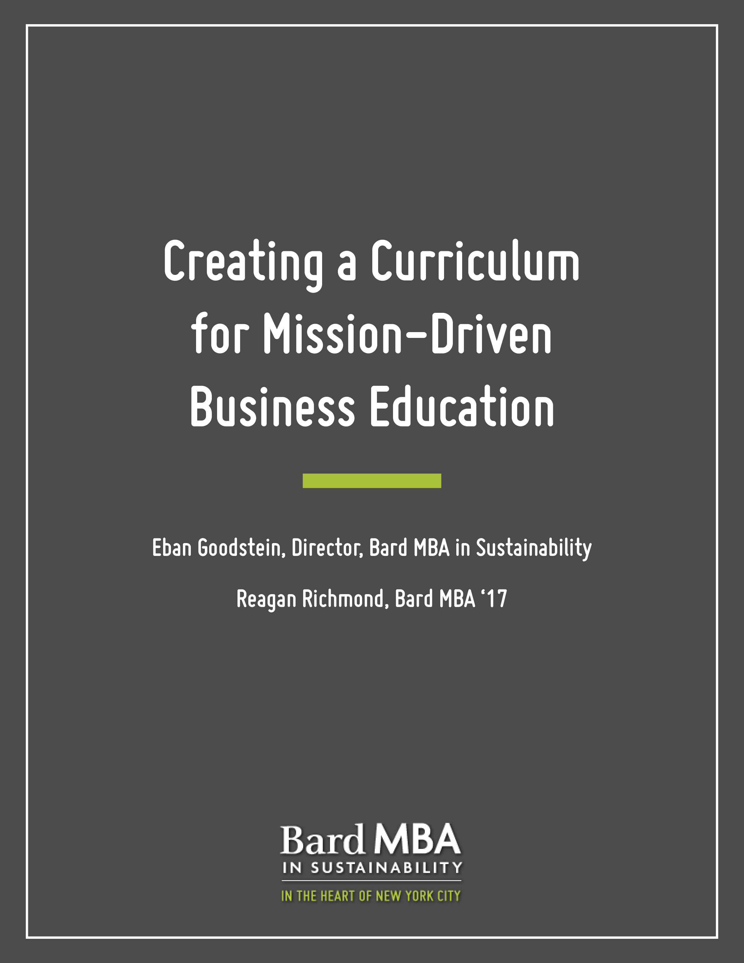 Bard-MBA-Creating-A-Curriculum