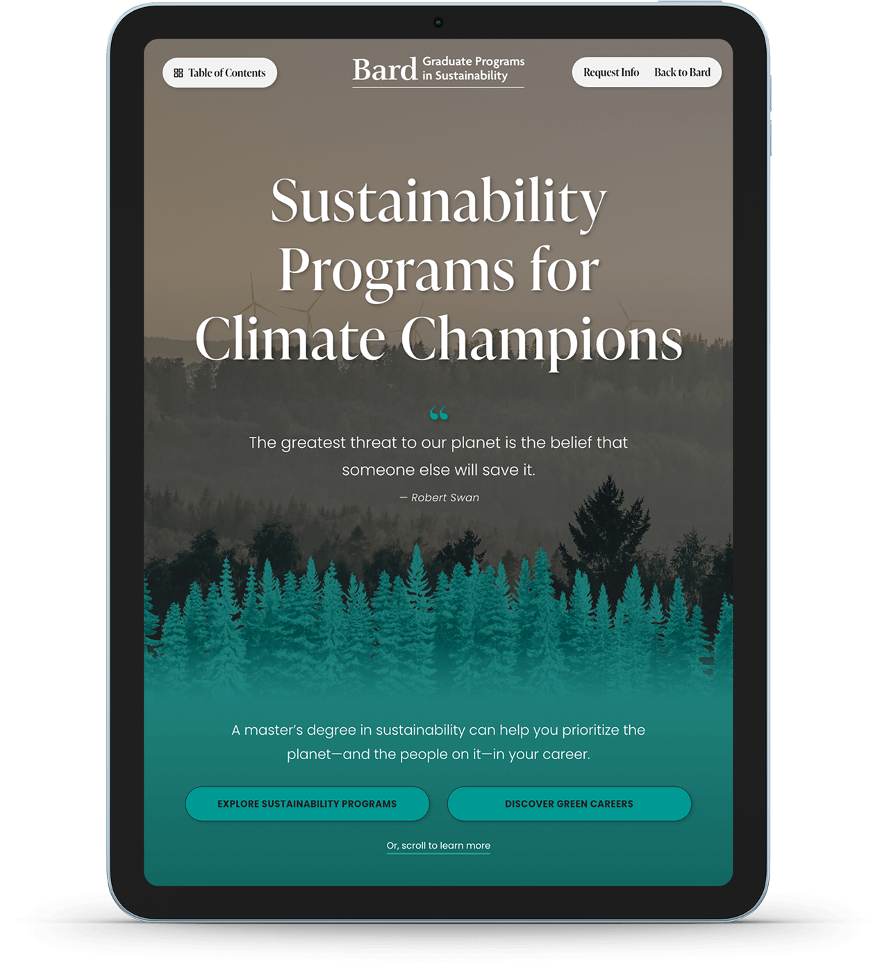 Bard-Sustainability-Programs-for-Climate-Champions-Pillar-Page-Tablet-Mockup